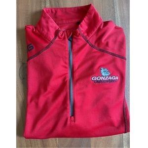 Red Ping Gonzaga half zip golf pull over